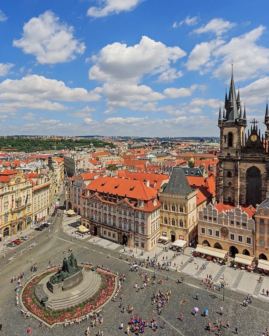 Old Town Square and the Týn Church, Prague