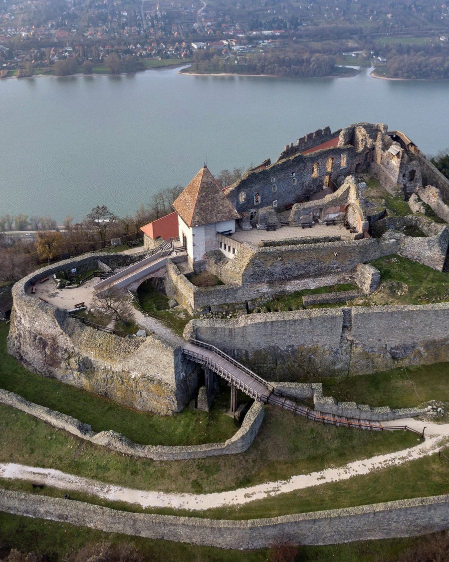 The Danube Bend seen from Visegrád